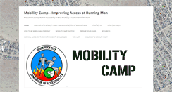 Desktop Screenshot of mobilitycamp.org