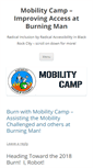 Mobile Screenshot of mobilitycamp.org