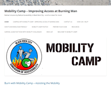 Tablet Screenshot of mobilitycamp.org